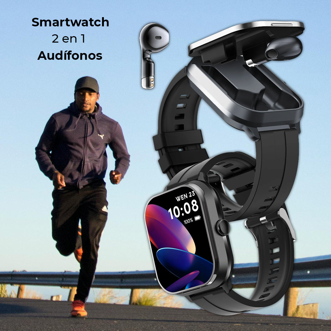 D8PRO SMART PULSO GOMA + AUDIFONOS