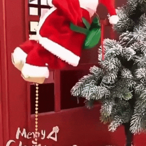 Papa Noel Sube A La Cuerda